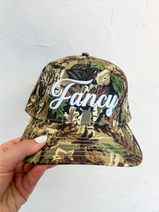 Fancy in Camo Hat